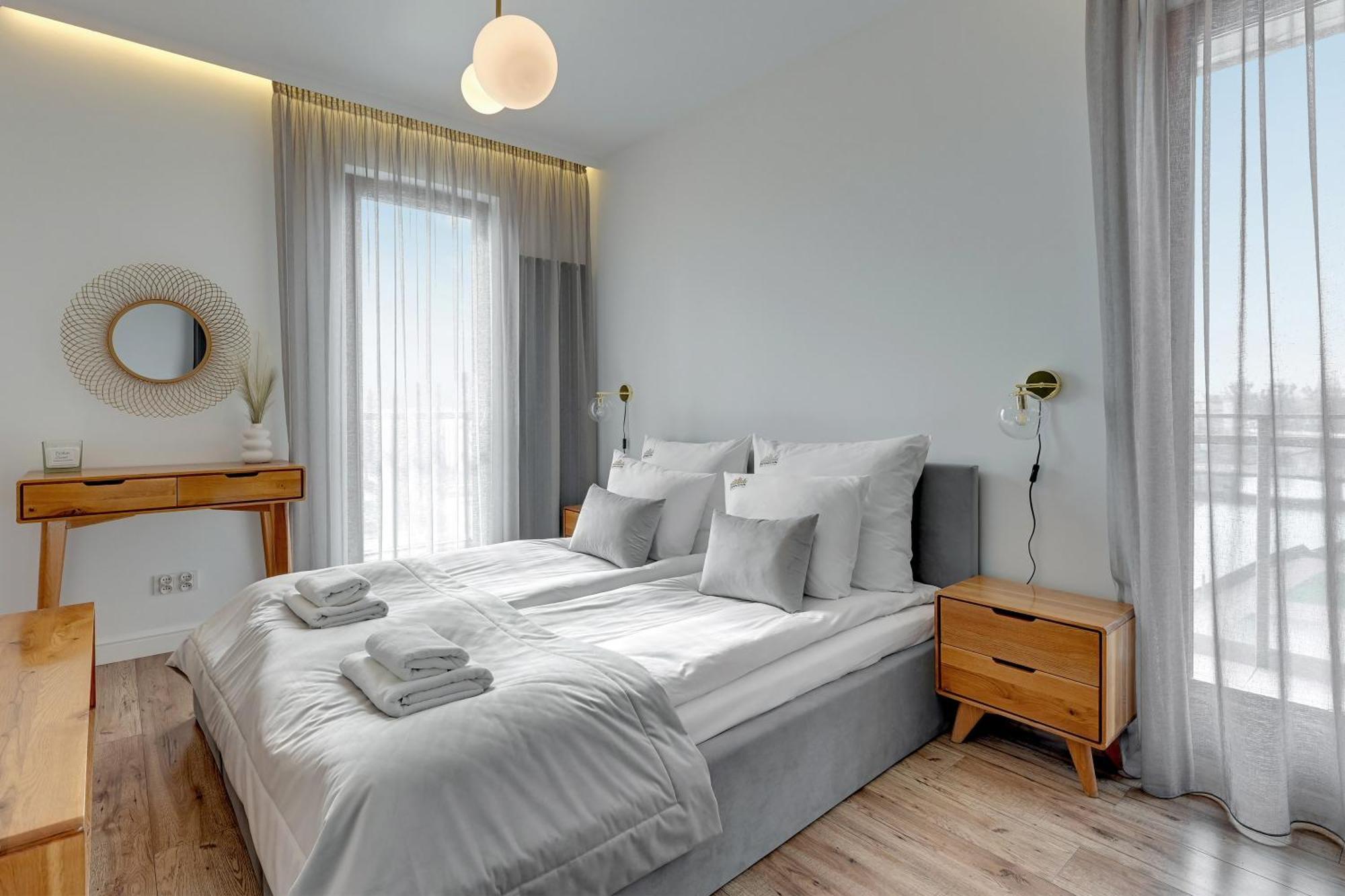 Aura - Riverside & Parking By Downtown Apartments Gdańsk Exteriör bild