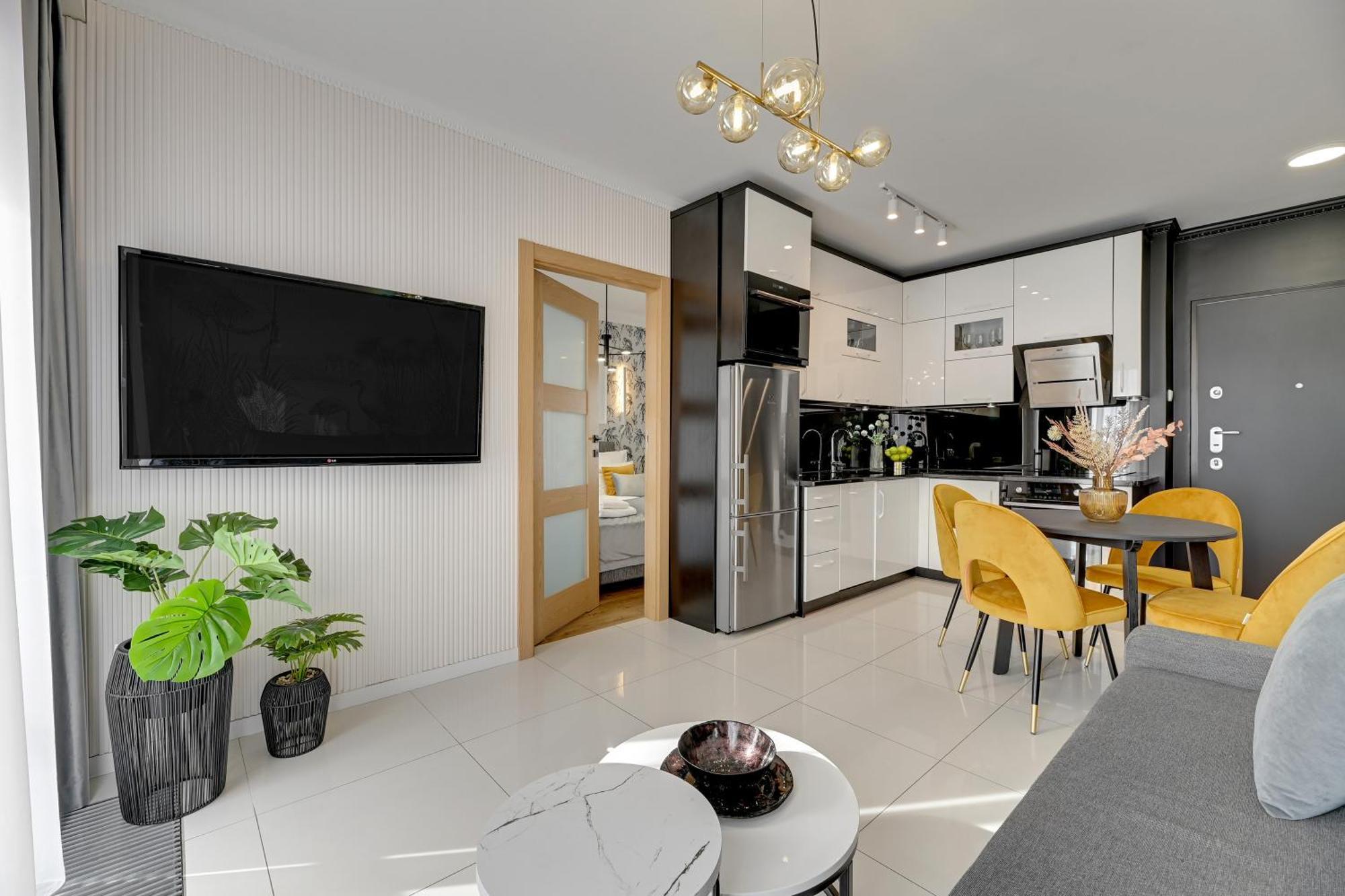 Aura - Riverside & Parking By Downtown Apartments Gdańsk Exteriör bild