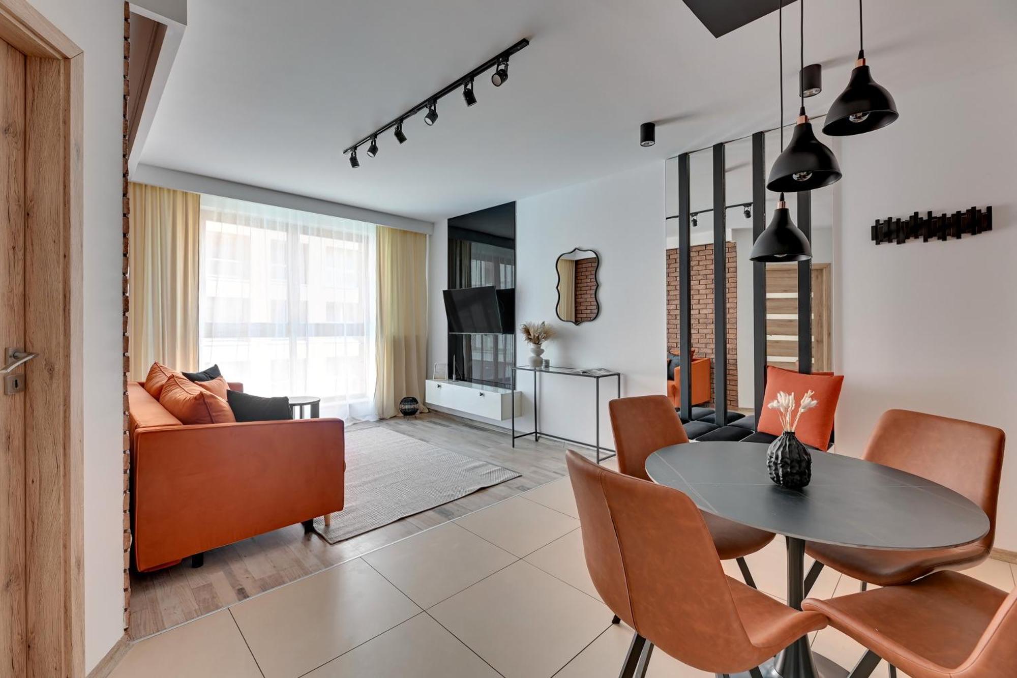 Aura - Riverside & Parking By Downtown Apartments Gdańsk Exteriör bild